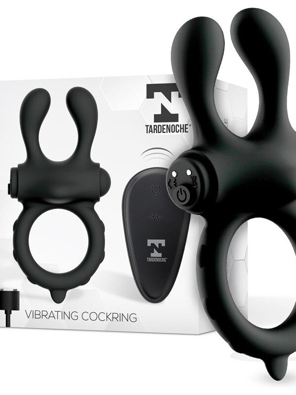 Earzy Anillo Vibrador con Control Remoto USB Magnético Silicona