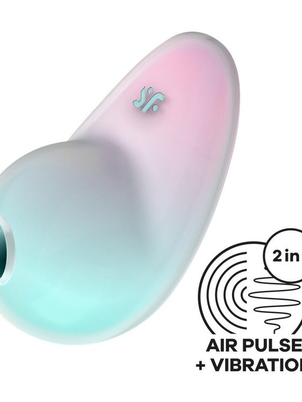 Pixie Dust Succionador de Clítoris con Vibración Menta/Rosa
