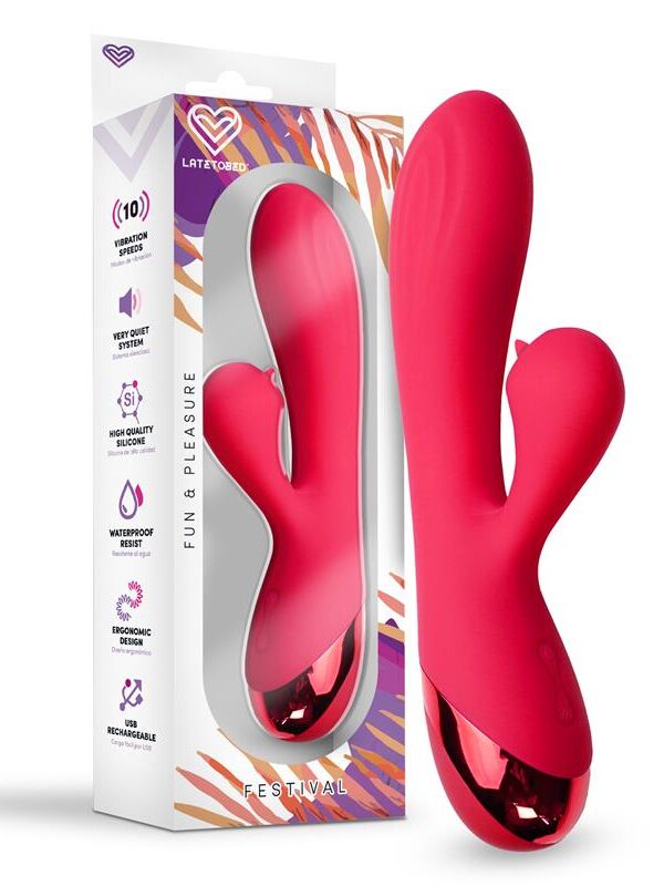 Turna Vibrador USB Rojo
