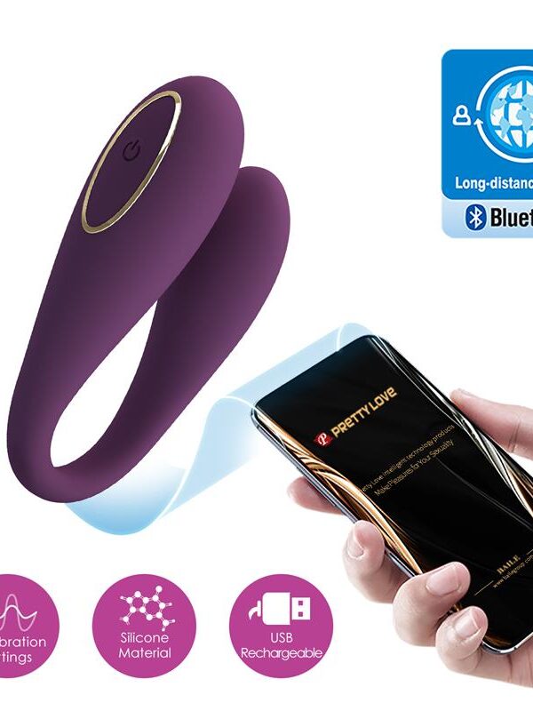 August Vibrador de Parejas con App Lila