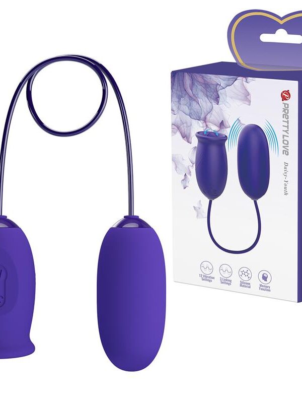 Daisy Youth Huevo Vibrador y Lengua Estimuladora