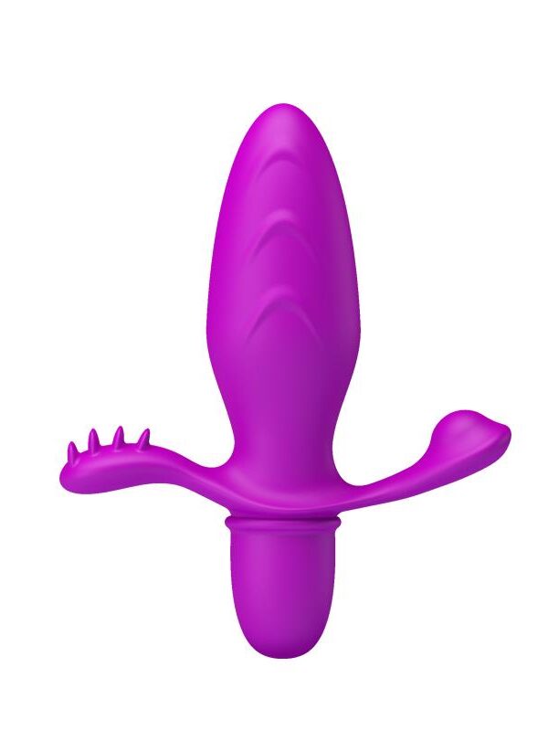 Plur Anal con Vibración Fitch Color Púrpura