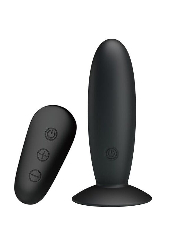 Mr. Play Plug Anal con Vibración y Control Remoto USB