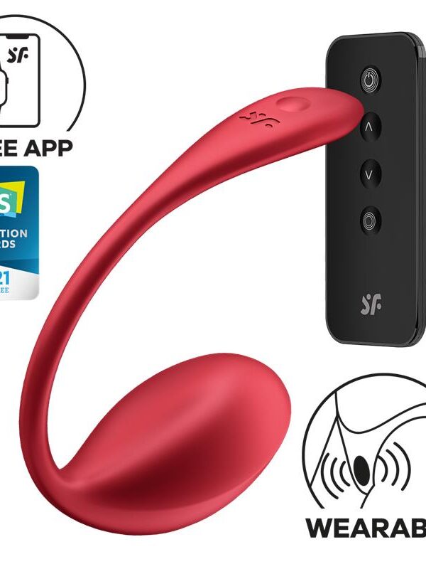 Shiny Petal con APP Satisfyer Connect Rojo
