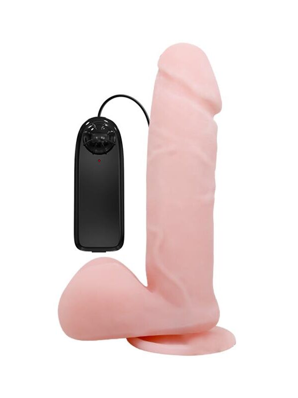 Dildo con Vibración y Rotación con Control Remoto