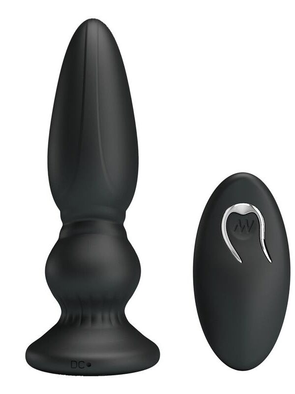 Plug Anal con Vibración y Control Remoto