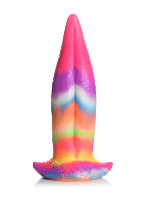 Unicorn Tongue Dildo de Lengua Brilla en la Oscuridad