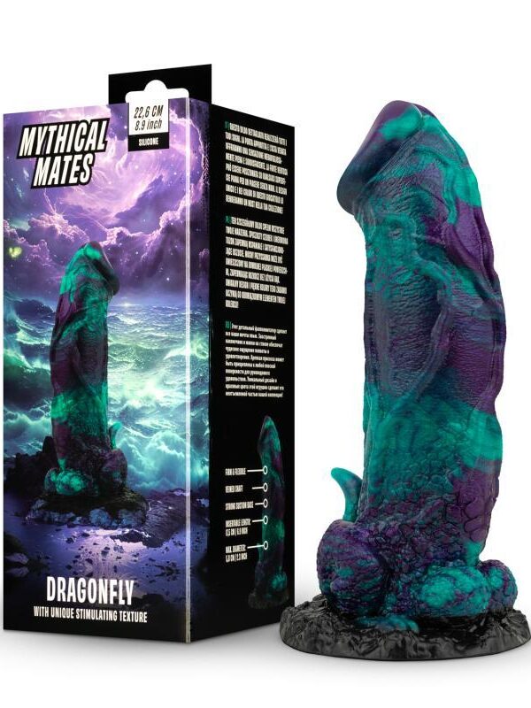 Dildo Dragonfly Purple and Green