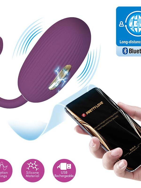 Doreen Huevo Vibrador con Electro Shock y App