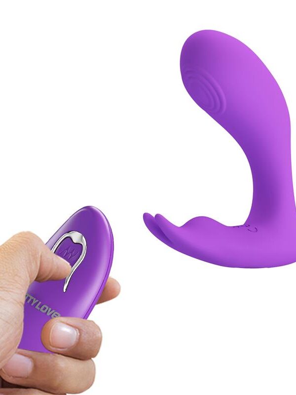 Idabelle Estimulador con Vibración y Pulsación Control Remoto
