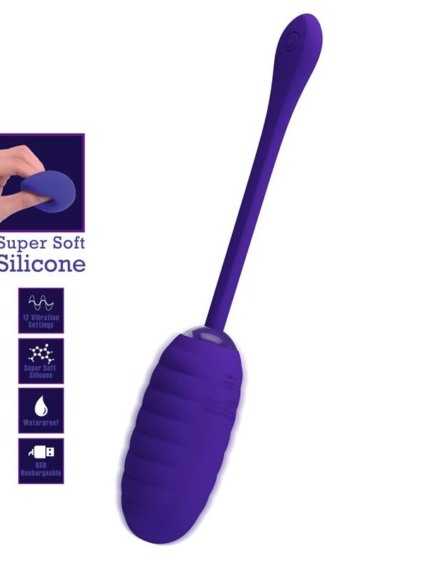 Kirk Huevo Vibrador Violeta