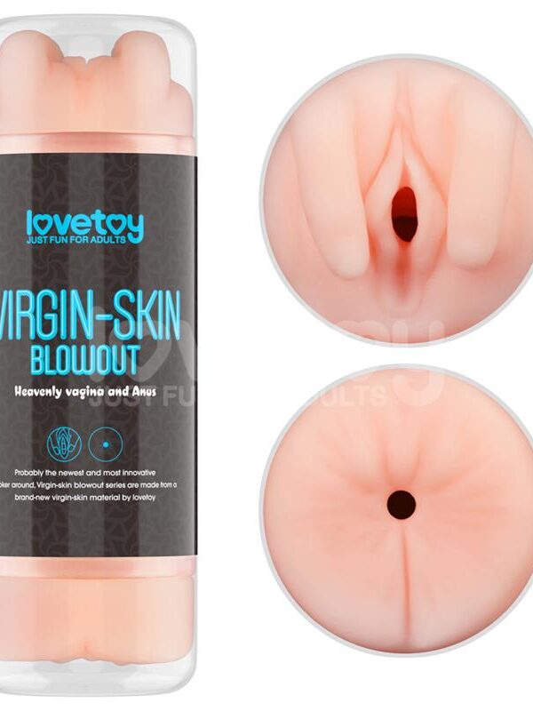 Masturbador Masculino Virgin-skin Vagina y Ano