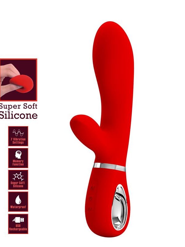 Thomas Vibrador Punto-G Rojo