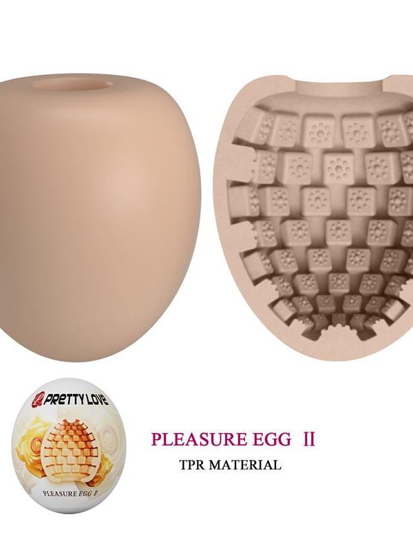 Huevo Masturbador Pleasure Egg II Naranja