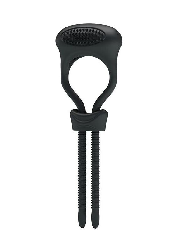 Pretty Love Anillo Vibrador Curitis Color Negro