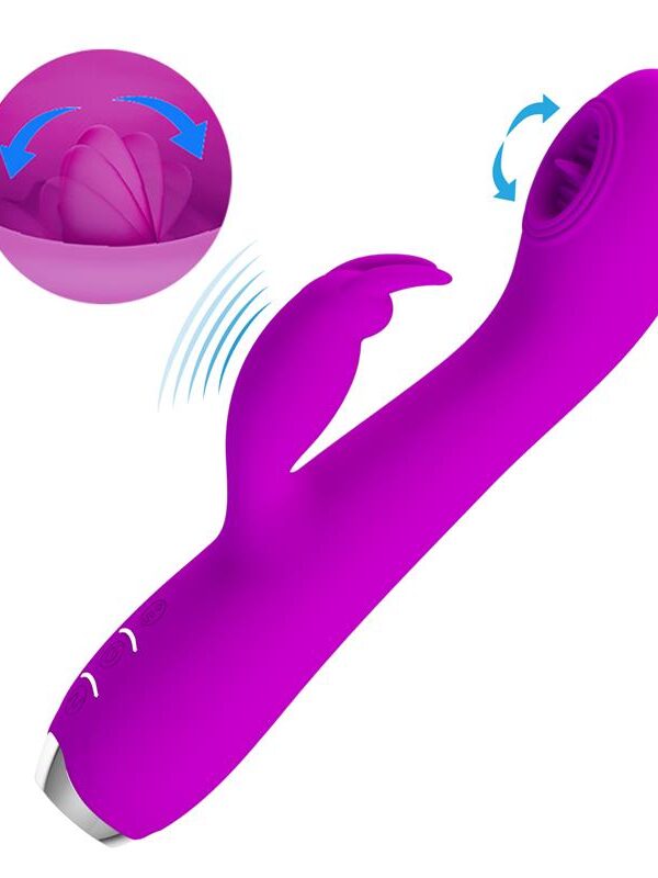 Rachel Vibrador con Lengua y Movimiento