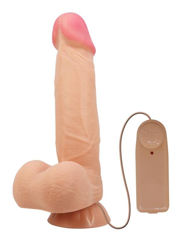 Vibrador Realista con Control Remoto, Doble Densidad y Piel Deslizante