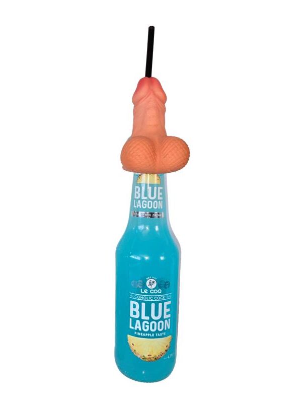 Pajita con Forma de Pene XXL para Botella de 360 ml