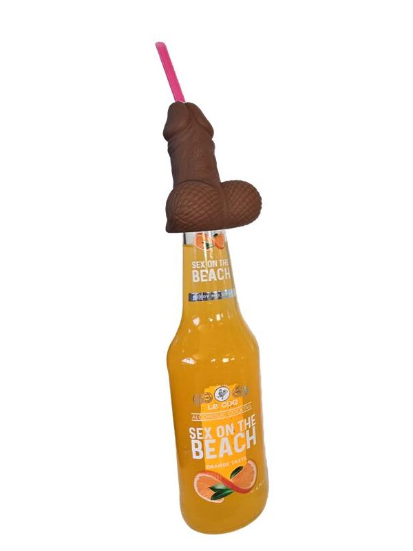 Pajita con Forma de Pene XXL para Botella de 360 ml