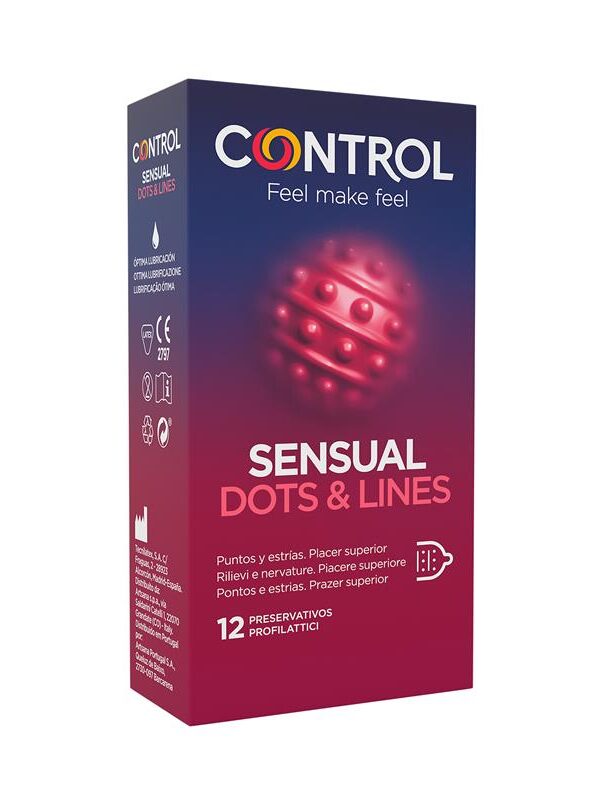 Sensual Dots & Lines - Punteados 12 uds