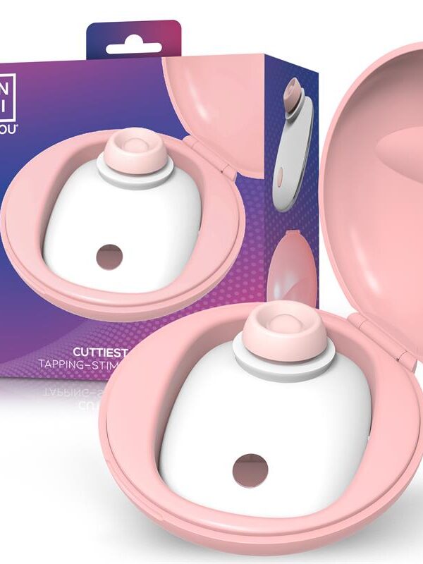 Cuttiest Estimulador con Tapping y Caja Protectora de Carga Magnética