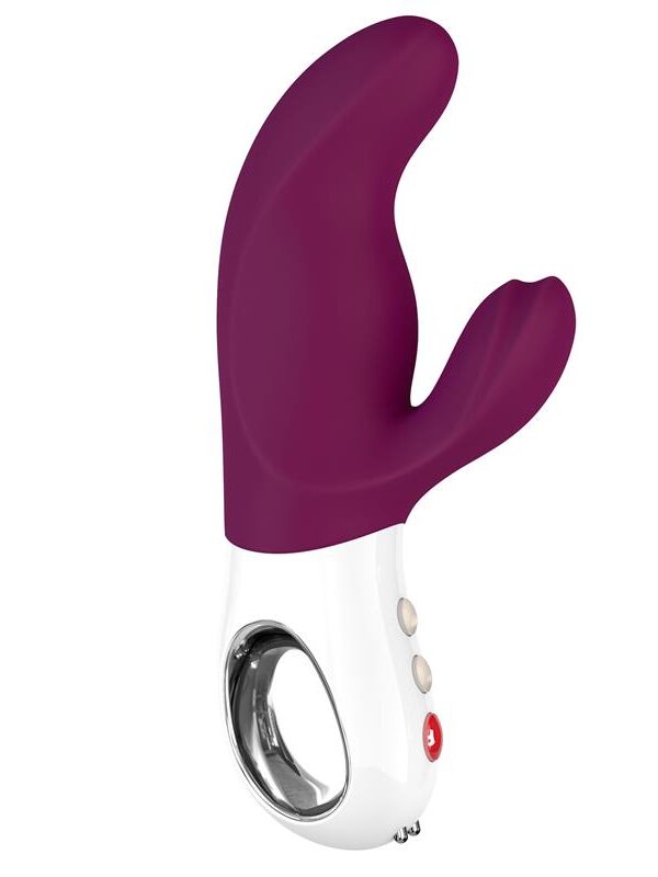 Vibrador para el Punto G Miss Bi Grape and White