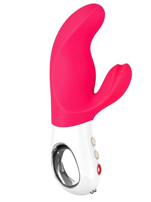 Vibrador para el Puto G Miss Bi Pink and White