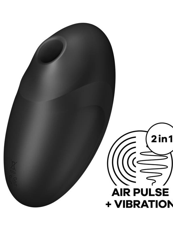 Vulva Lover 3 Succionador de Clítoris Negro