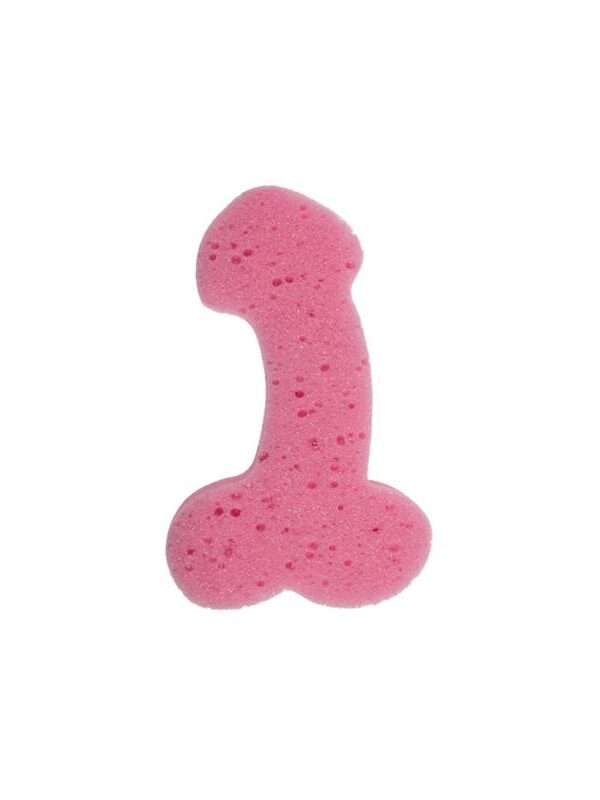 Esponja de Baño de Pene Rosa