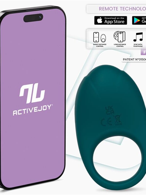 Ringo Anillo Vibrador con APP Unibody Verde