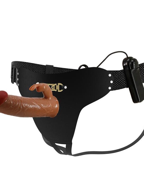 Arnés con Dildo Hueco y Vibración 7.4 Mavion