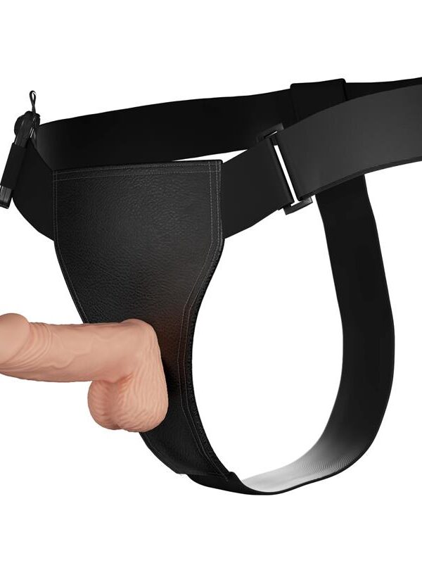 Arnés con Dildo y Vibración 7.6