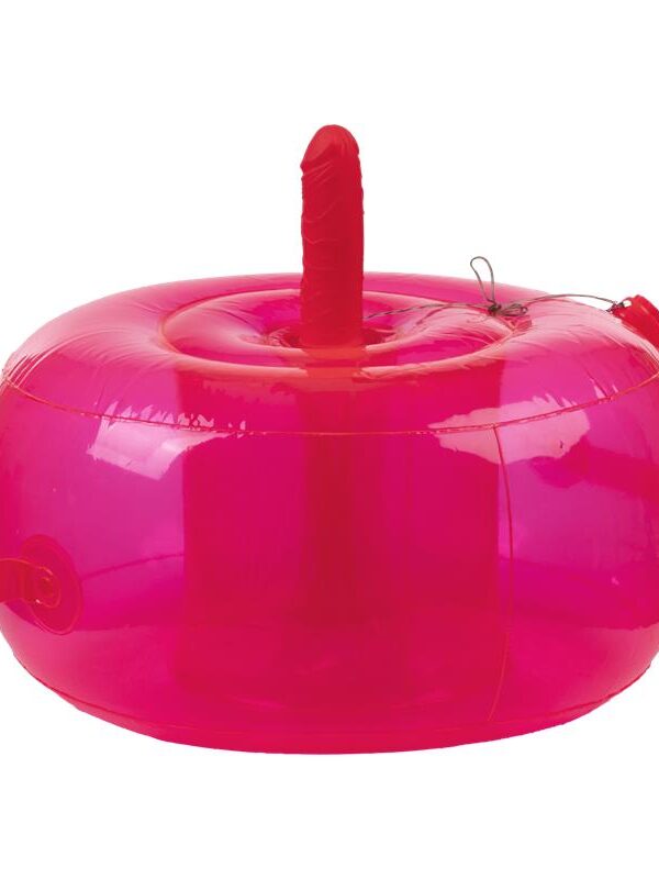 Cojín Hinchable con Dildo, Vibración y Control Remoto Ding Dong