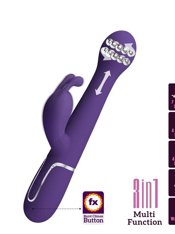 Dejon Vibrador con Thursting y Rotación Twinkled