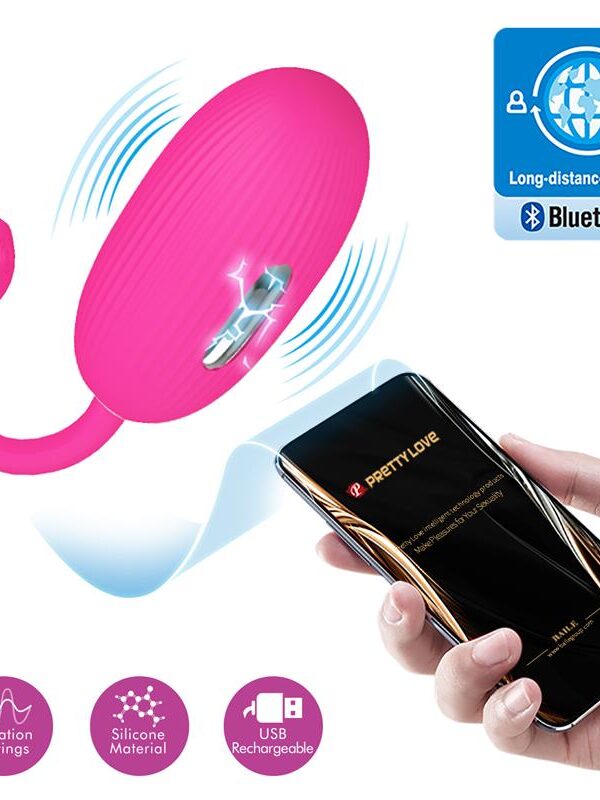 Doreen Huevo Vibrador con Electro Shock y App