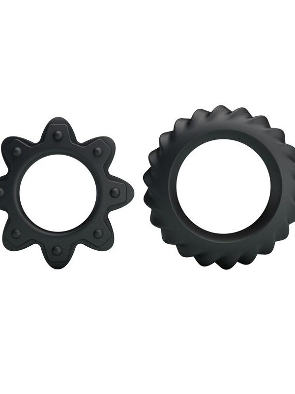 Flowering Set de 2 Anillos para el Pene