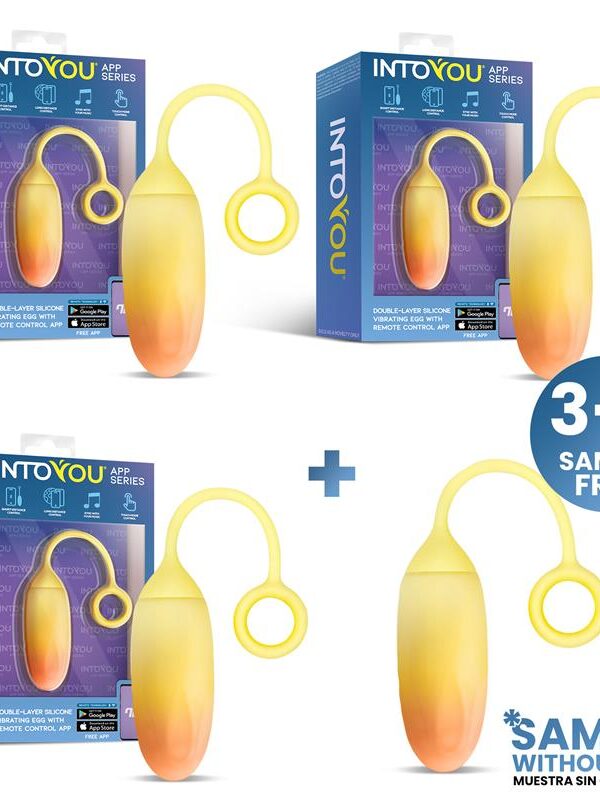 Pack 3 + Muestra Huevo con APP Silicona Doble Capa