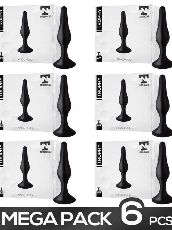 Pack de 6 Trophy Plug Anal 11 cm