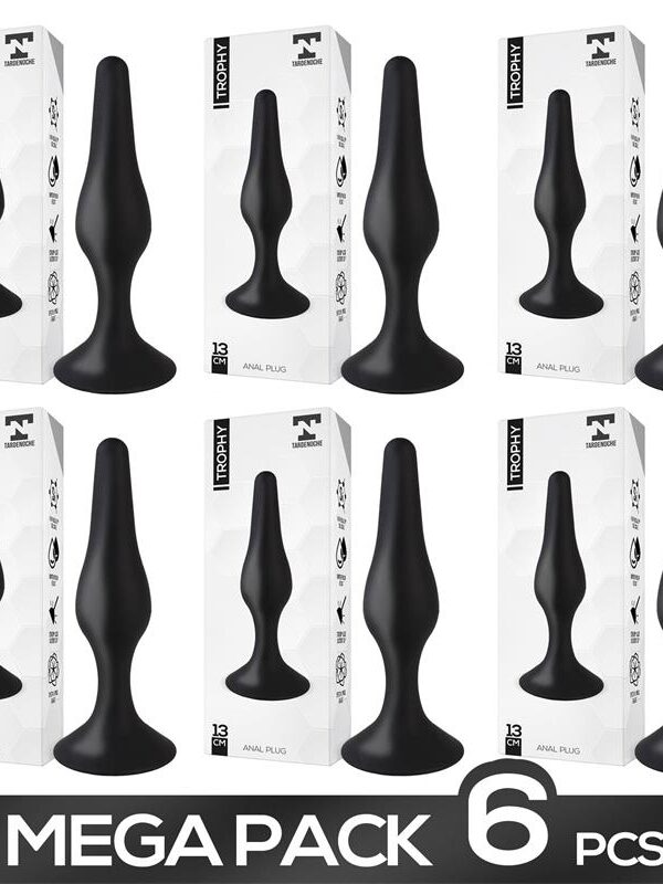 Pack de 6 Trophy Plug Anal 13 cm