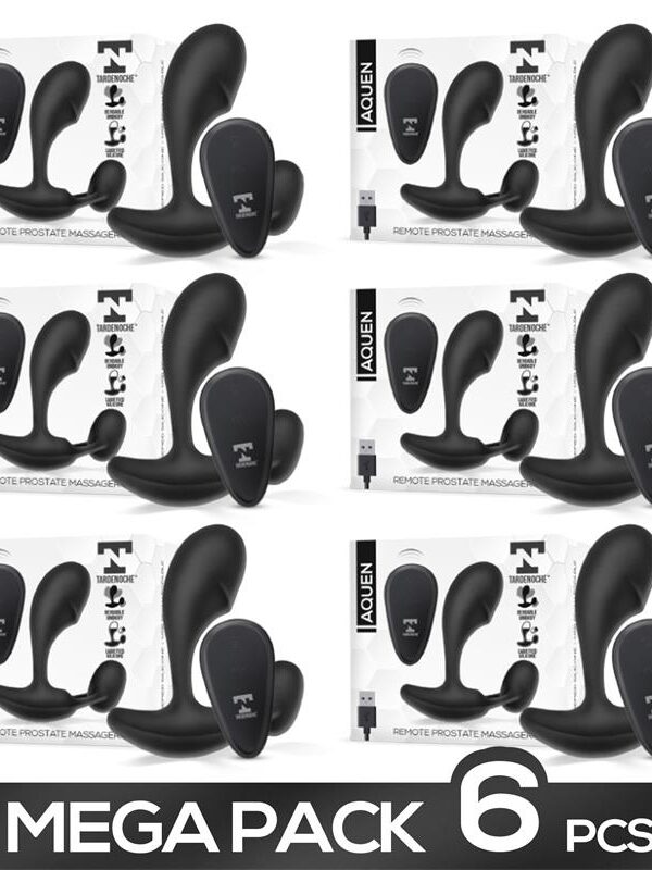 Pack de 6 ud Aquen Estimulador Prostático y Perineo Silicona Líquida