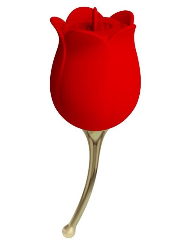 Rose Lover Estimulador con Vibración y Licking