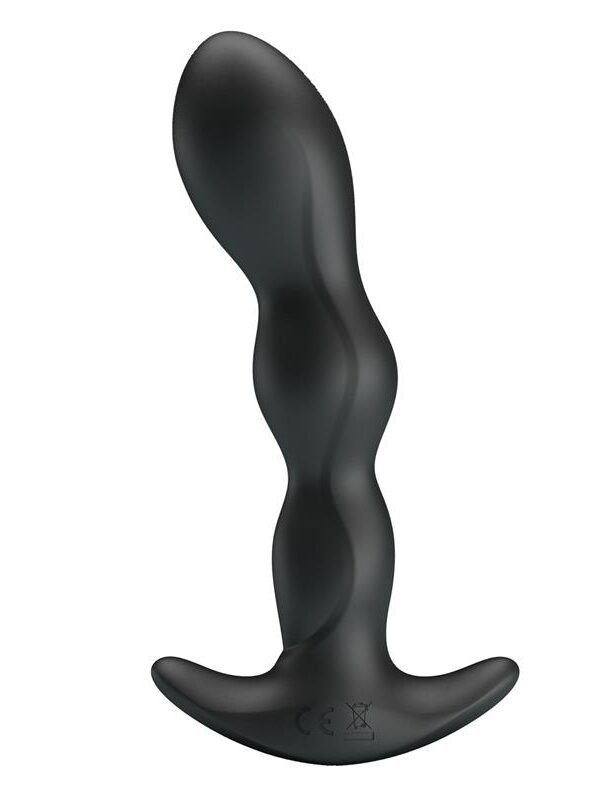 Yale Plug Anal con Vibración Negro