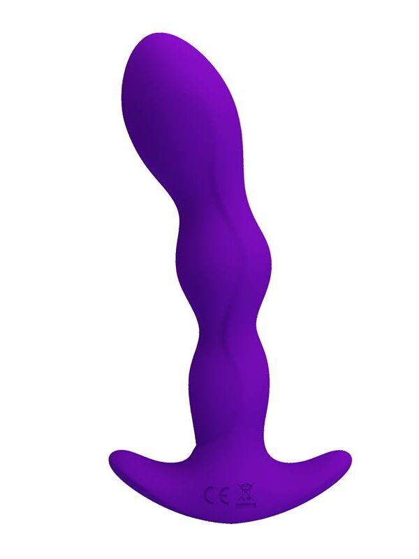 Yale Plug Anal con Vibración Púrpura
