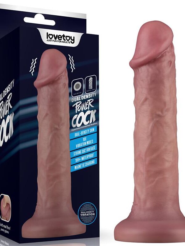 Dildo Dual Density con Vibración 8