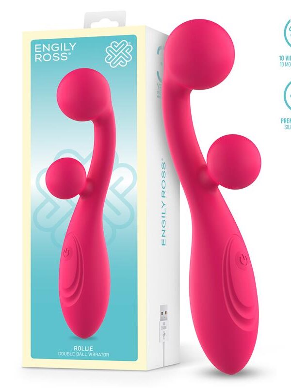 Rollie Vibrador con Doble Bola Estimuladora