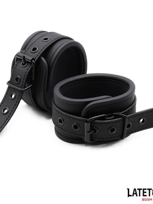 Esposas Neopreno Ajustables Negro