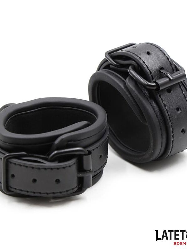Esposas Neopreno Ajustables Negro