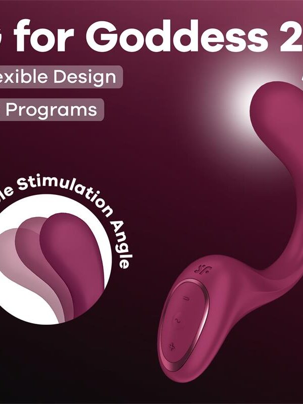 G for Goddess 2 Rabbit Vibrator Rojo