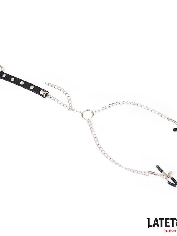 Pinzas Pezones con Anillo para Pene Talla Única