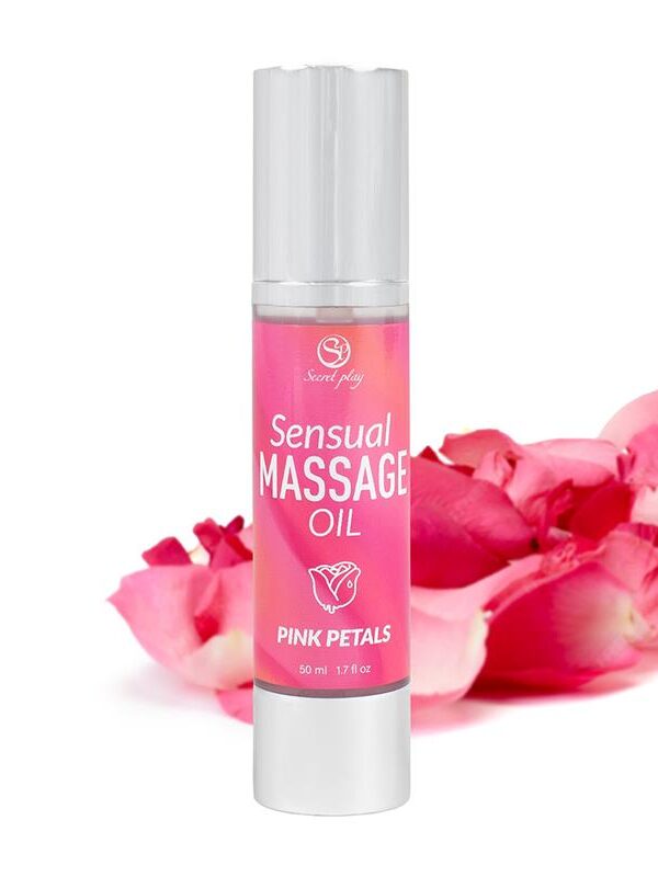 Aceite de Masaje Sensual Pétalos de Rosa 50 ml.